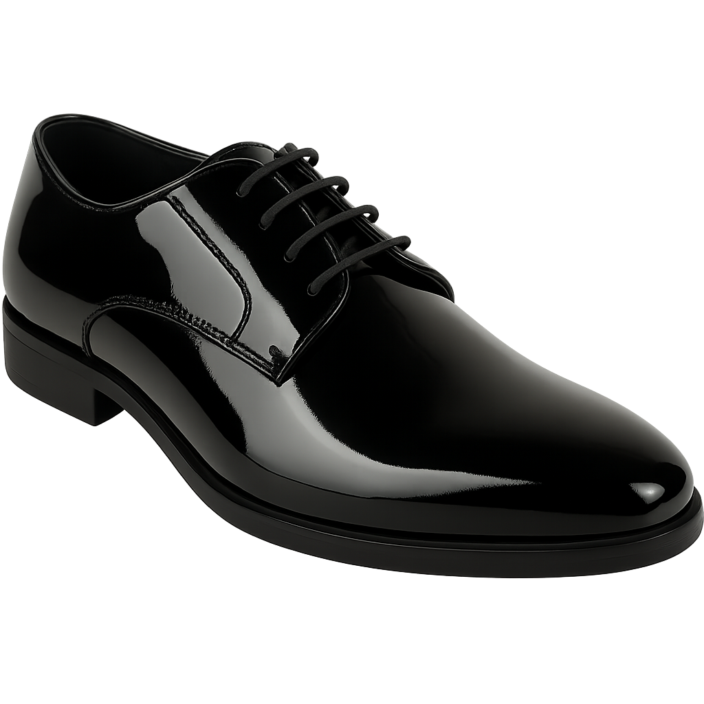 Vangelo Men's Black Patent