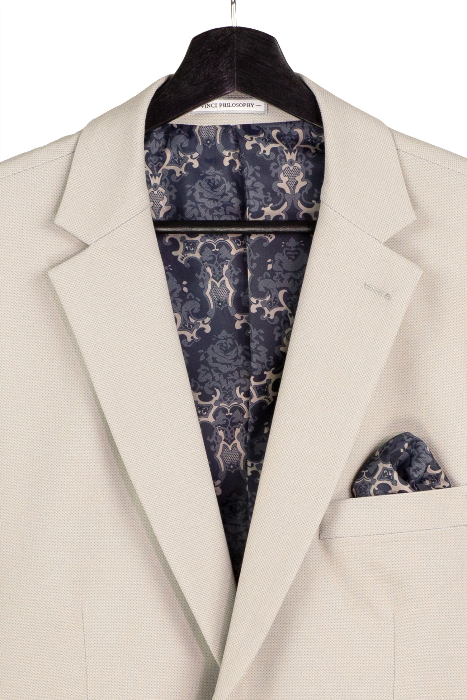 MV2K-3 Modern Fit Vested Suit – 3-Piece Peak Lapel Suit | Vinci Menswear