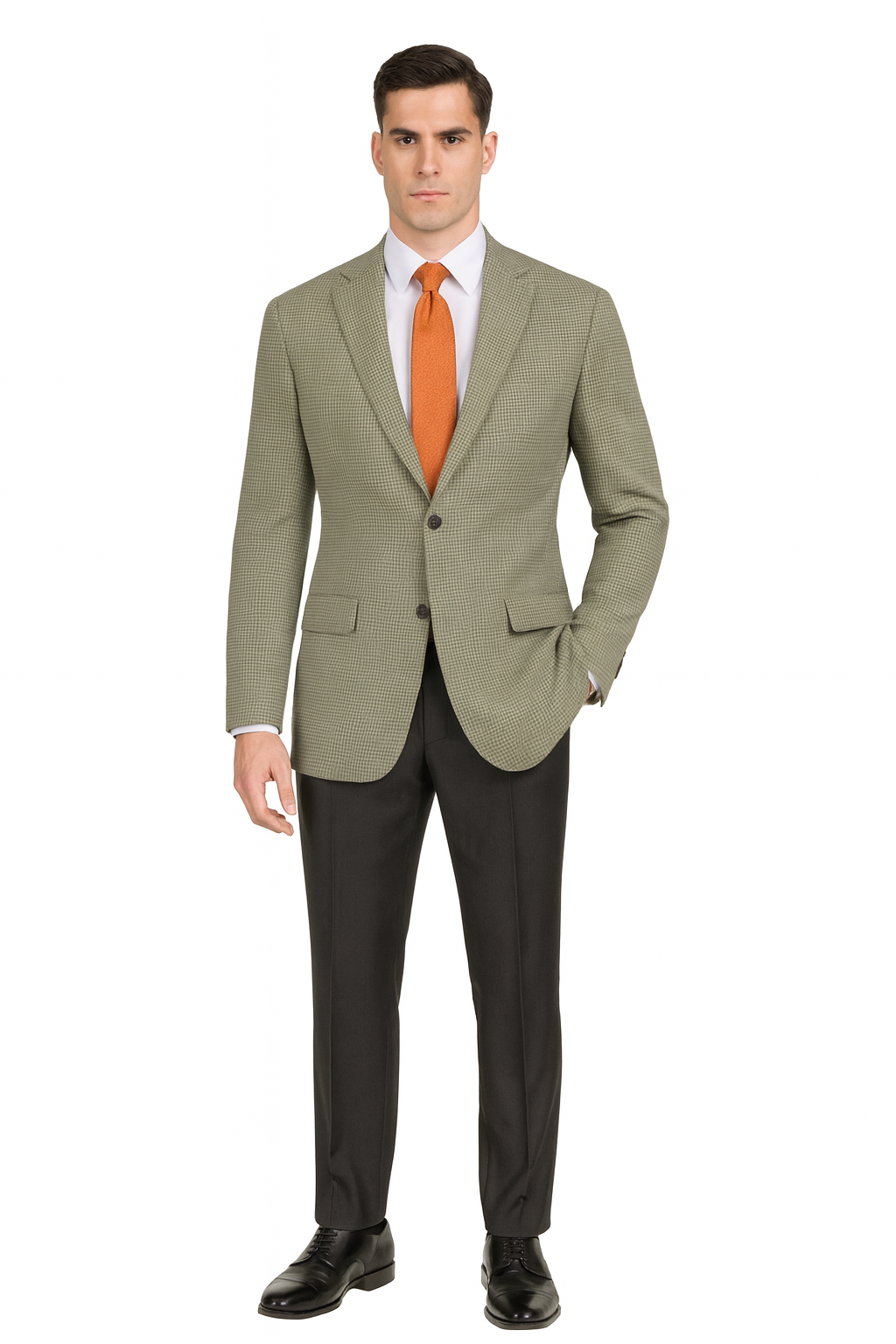 BM-HT Modern Fit Sport Coat – Houndstooth | Vinci Menswear
