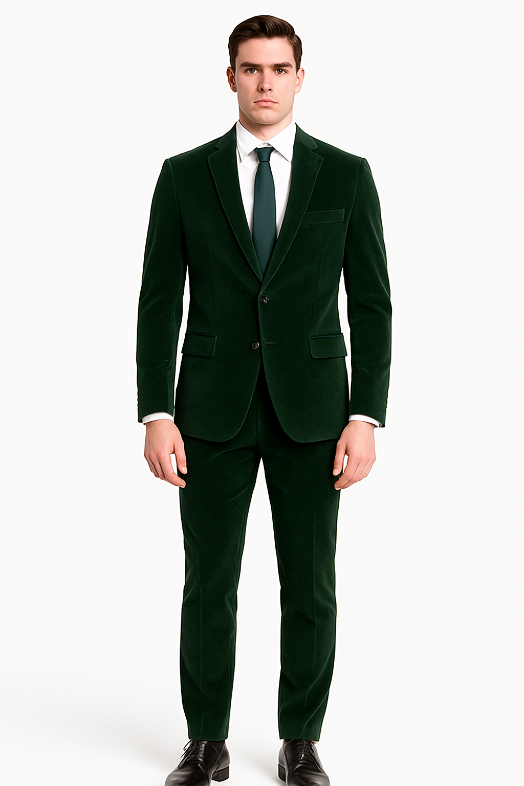 BS-02 Slim Fit Velvet Sport Coat – Luxe Formal Blazer | Vinci Menswear