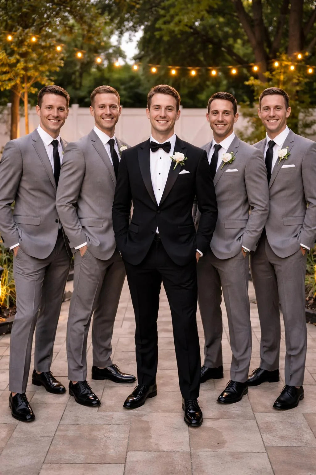 Black Tie & Gray