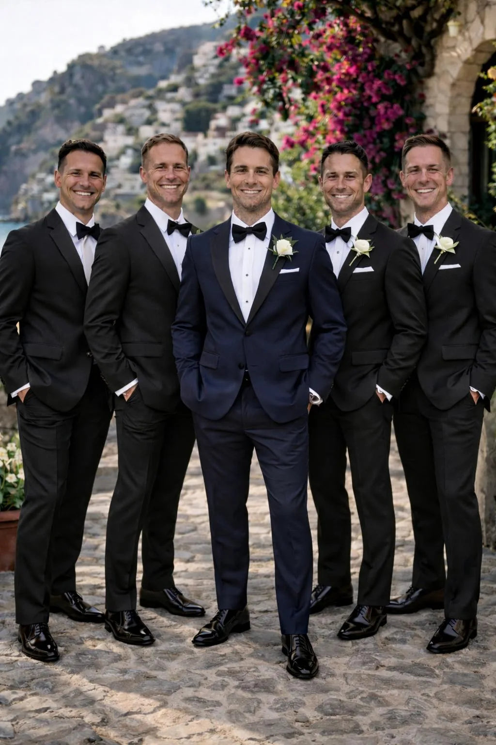 Navy & Black Tuxedo